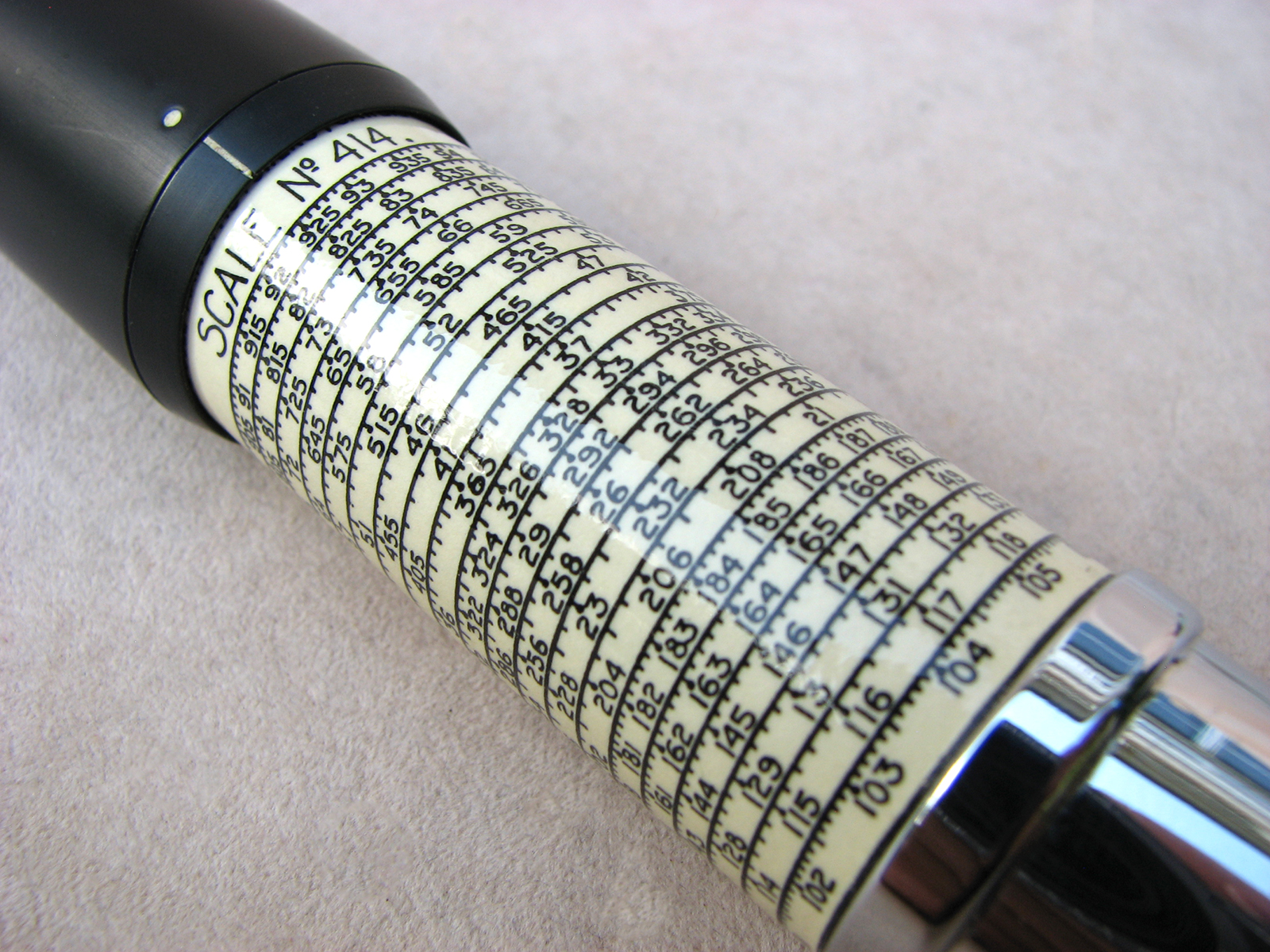 1960's Otis King Model K Type C sliderule engraved CERECLOR ICI